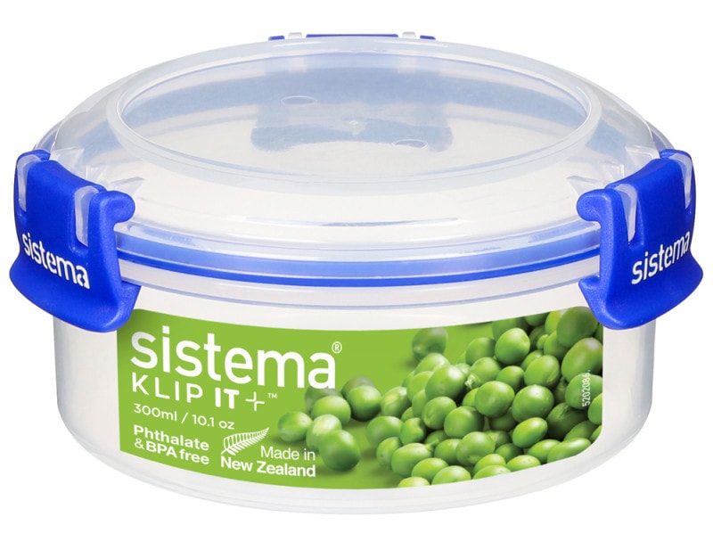 Sistema Klip It Plus Round opbevaringsboks 1 liter