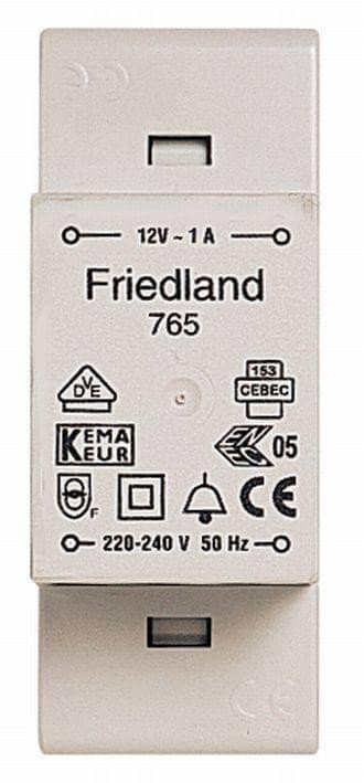 Friedland by Honeywell transformer i grå 220/12V D765