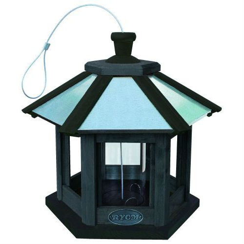 Ryom Birdhouse hexagonal Black