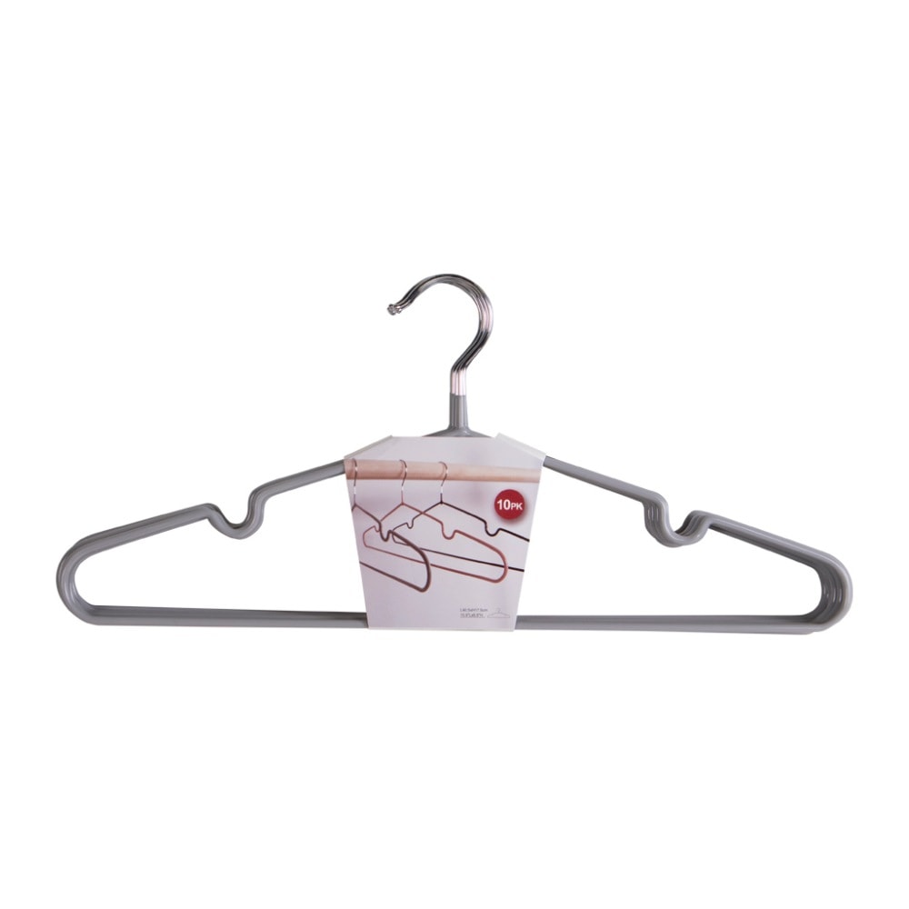 House Nordic Massa metalbøjler med grå belægning 10 stk.