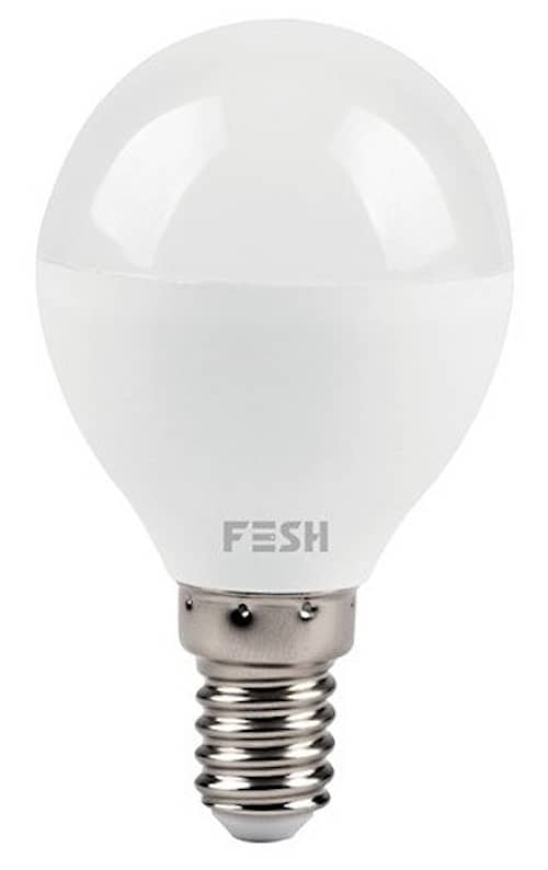 FESH Smart LED kronepære Multicolor E14 5W Ø45 mm