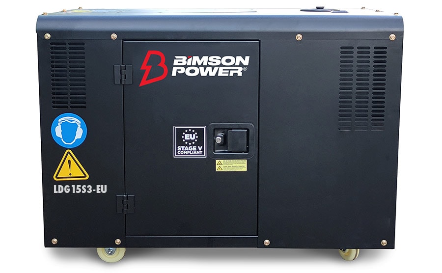 Bimson Generator 13 kW 3-faset diesel, ATS