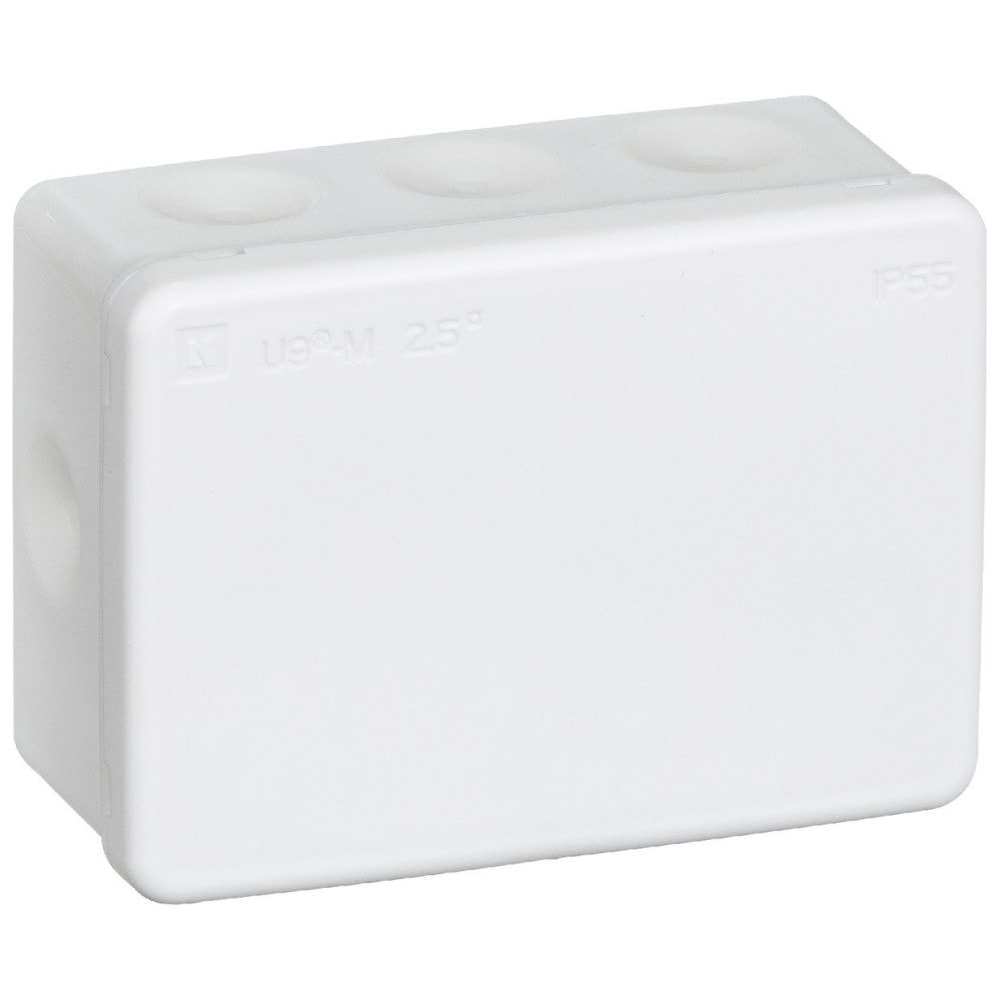 LK membrandåse type U9 hvid M 2.5 mm2