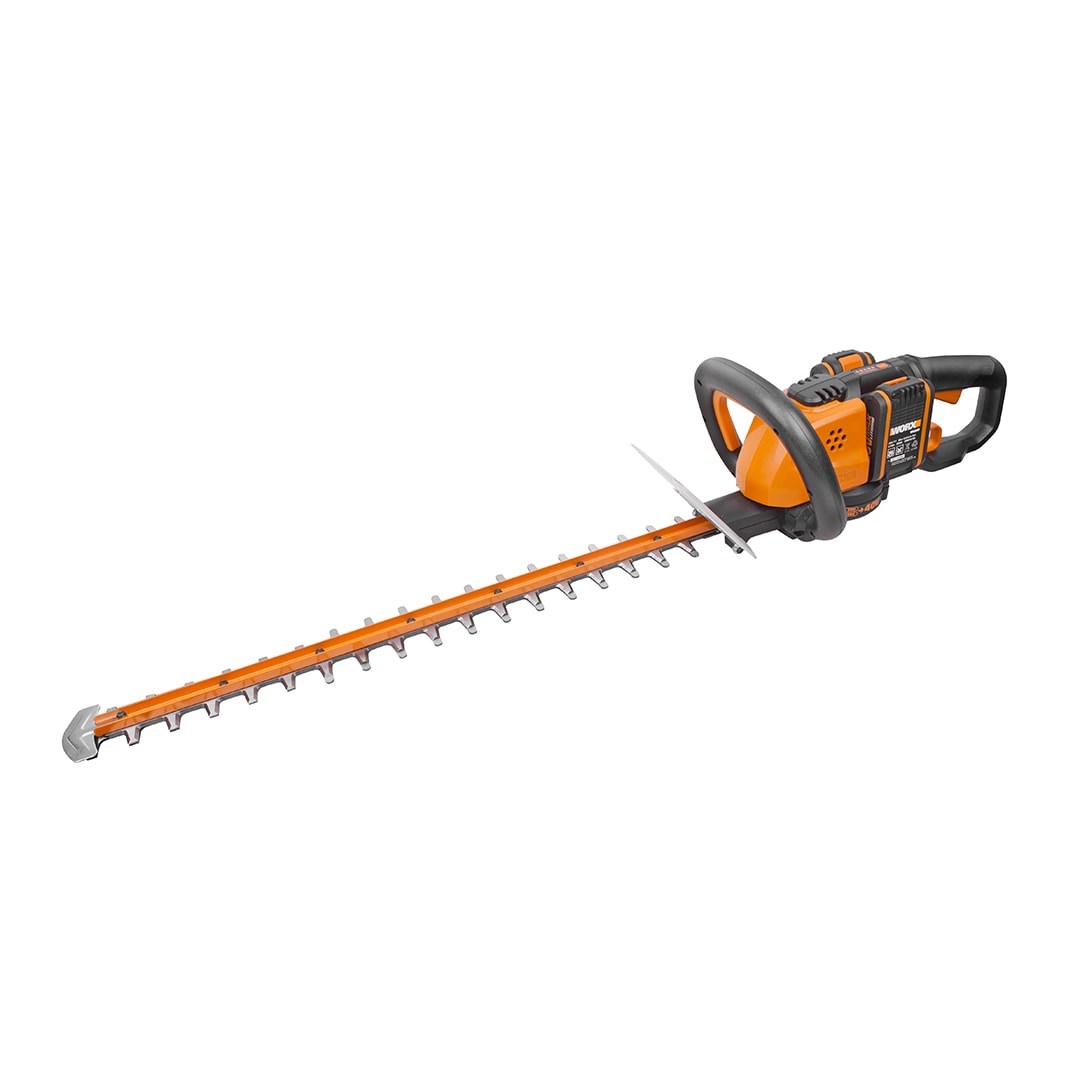 Worx WG284E hækkeklipper 61 cm 2x20V med batteri og lader