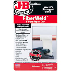 JB Weld FiberWeld fiberglaswrap til 1 tomme rør
