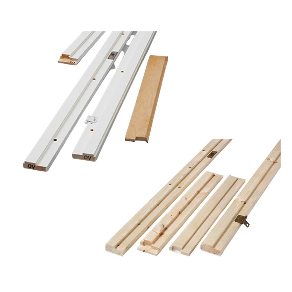 Swedoor Clever-Line SNAP-IN karmsæt med lakeret bundstykke