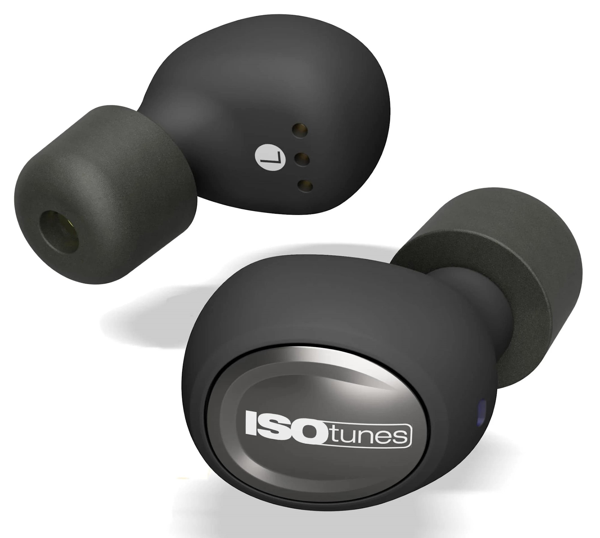 ISOtunes Free Black trådløst headset/høreværn