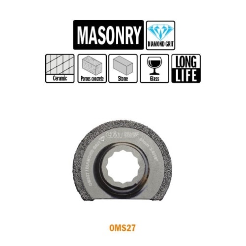 CMT Multicut Supercut DIA klinge radial til murværk 65 mm Ekstra holdbar