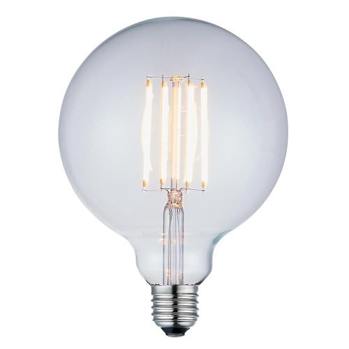 Halo Design Colors Globe Extra De Luxe LED pære Ø12,5 cm 2 watt E27 dæmpbar