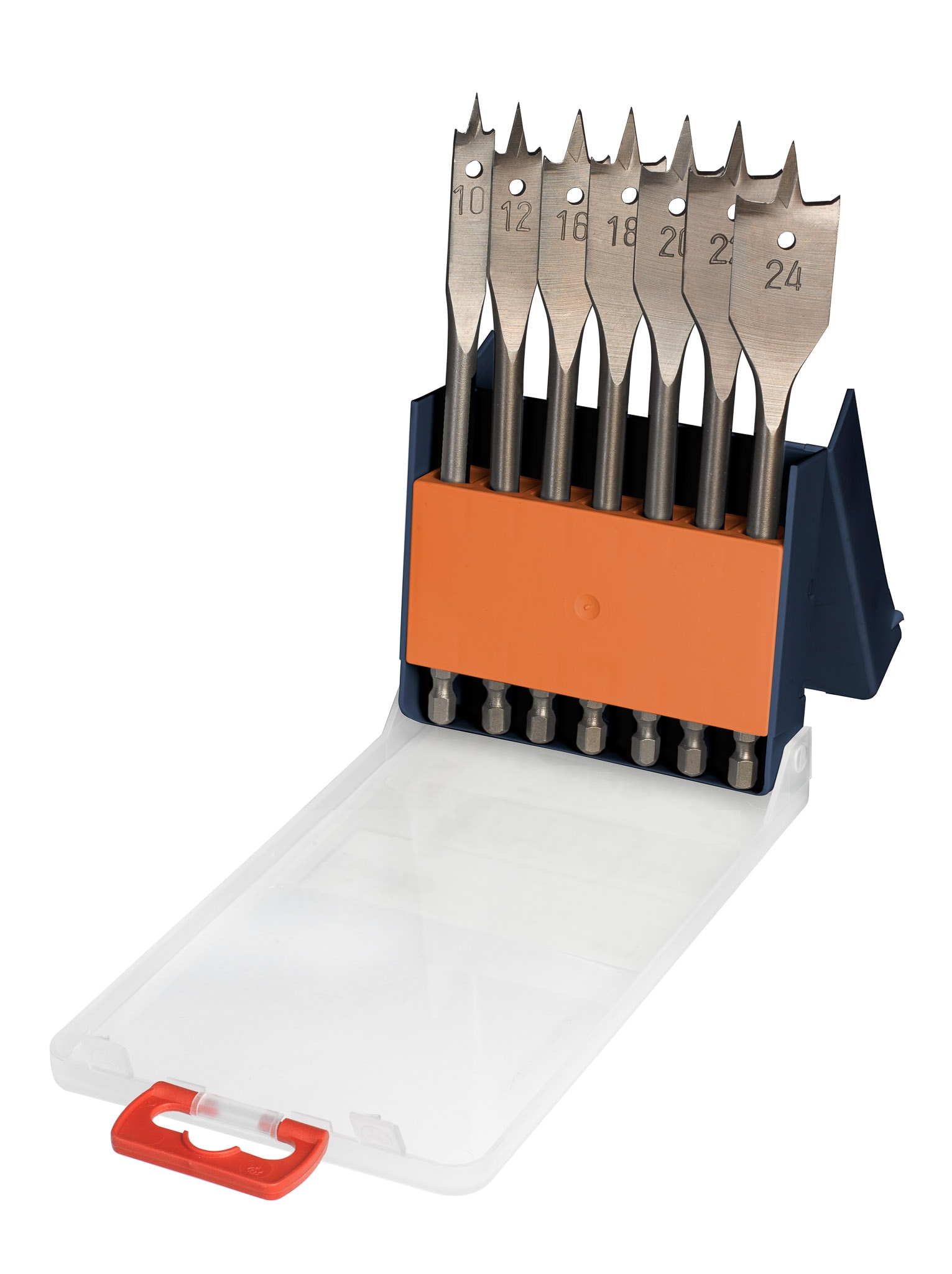 KWB fladborsæt i professionel kvalitet 7 dele