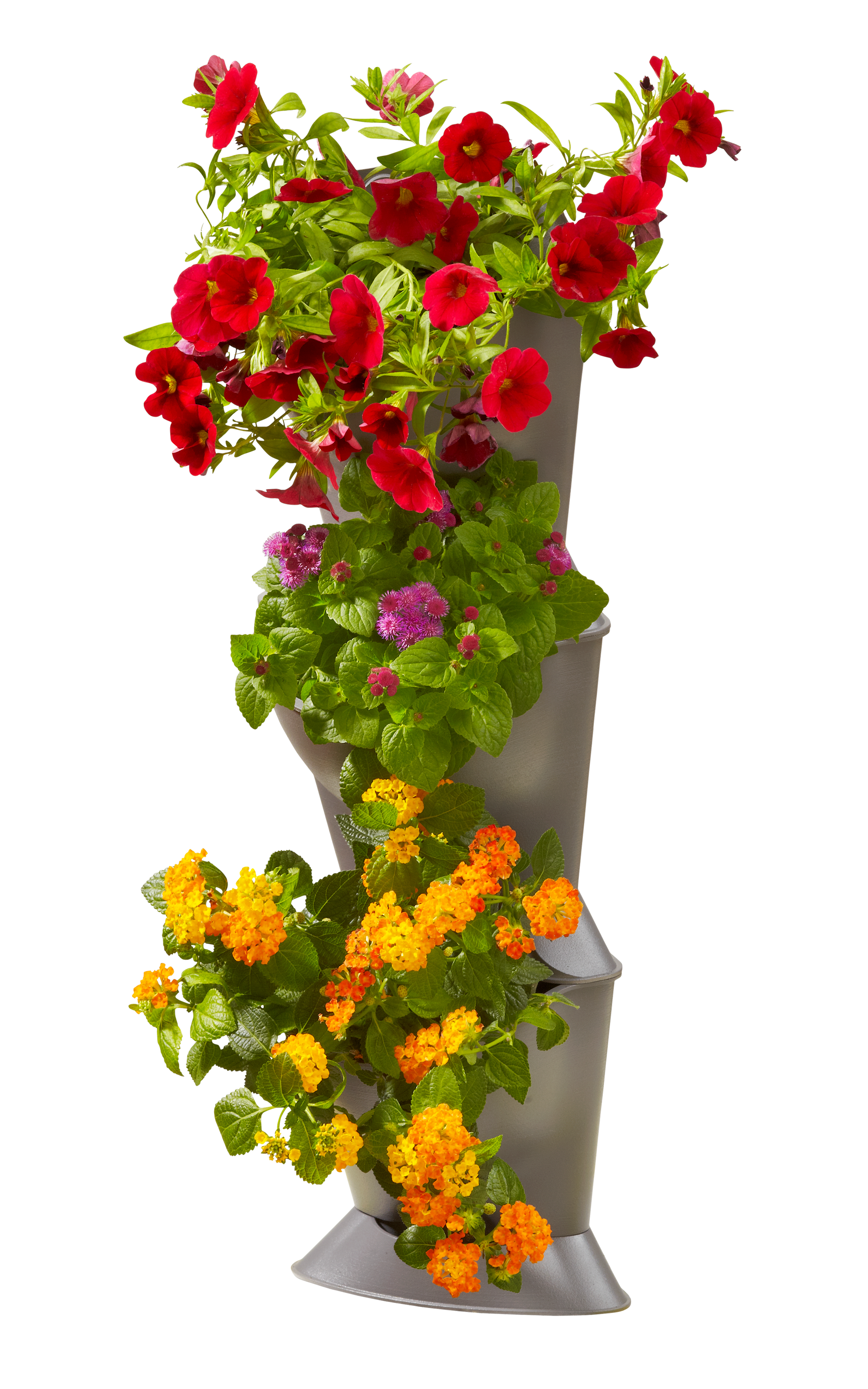 Gardena NatureUp! hjørne basissæt med 3 plantekasser