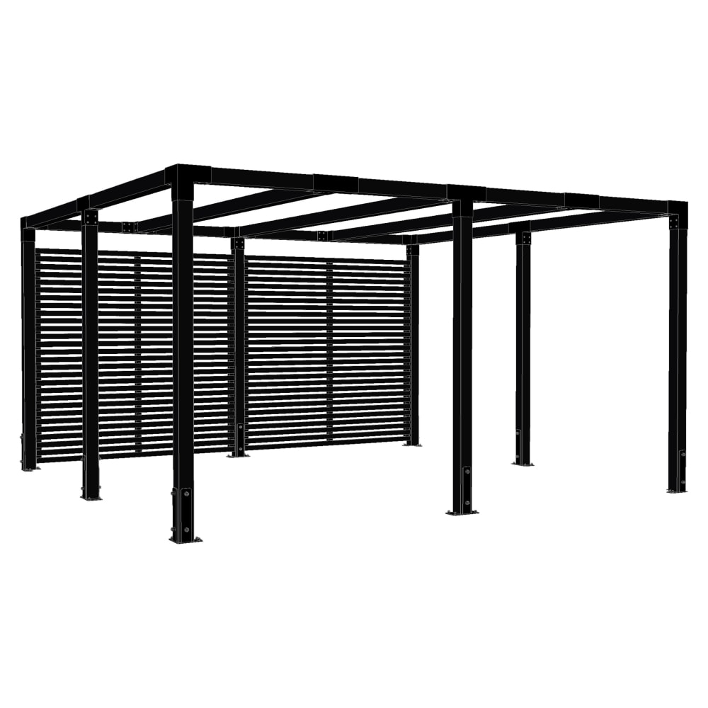 Plus Cubic pergola inkl. Tokyo hegn B387 x 217 x 387 cm