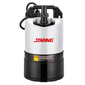 Staring STP2-480DW entreprenørpumpe med fladsug og kontraventil