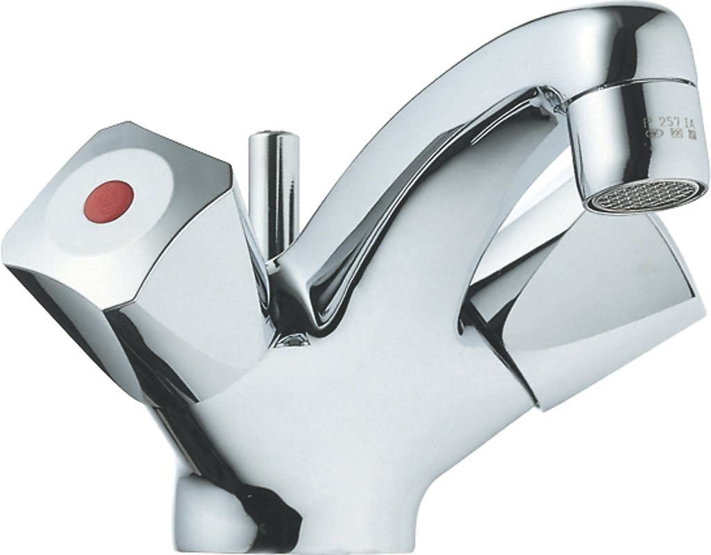 Ideal Standard håndvaskarmatur krom med træk-op bundventil