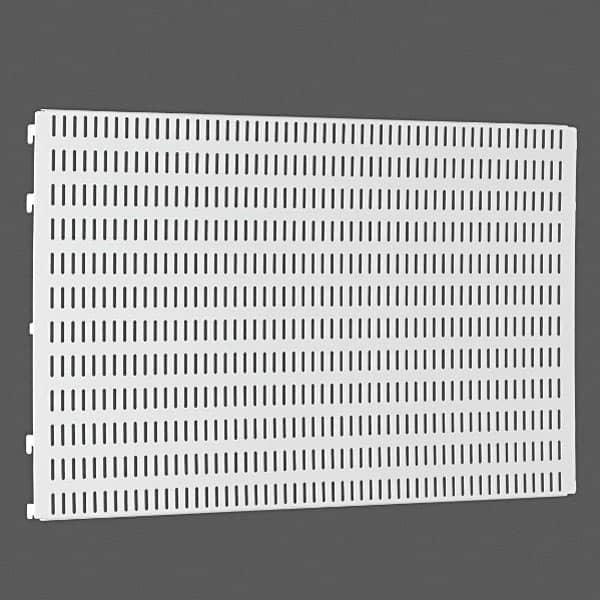 Elfa Utility opbevaringstavle i hvid 598 x 382 x 15 mm