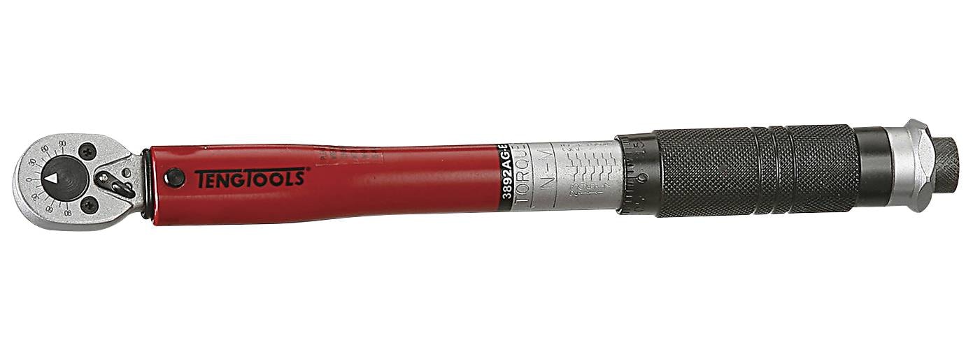 Teng Tools 3892 AG-E3 momentnøgle 3/8" 110 Nm