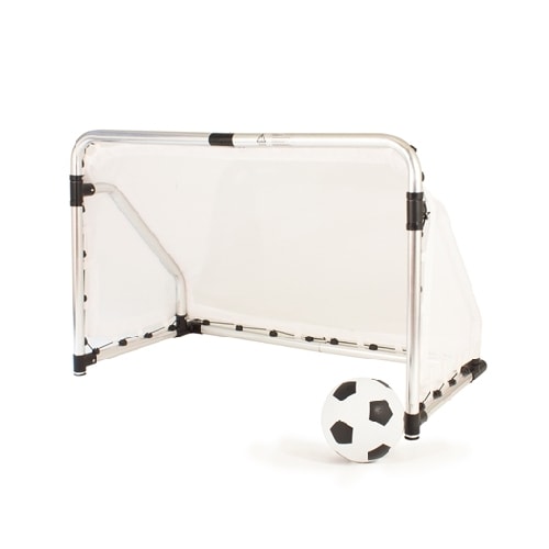 Hudora Maxi fodboldmål i alu, foldbart 155 x 95 cm
