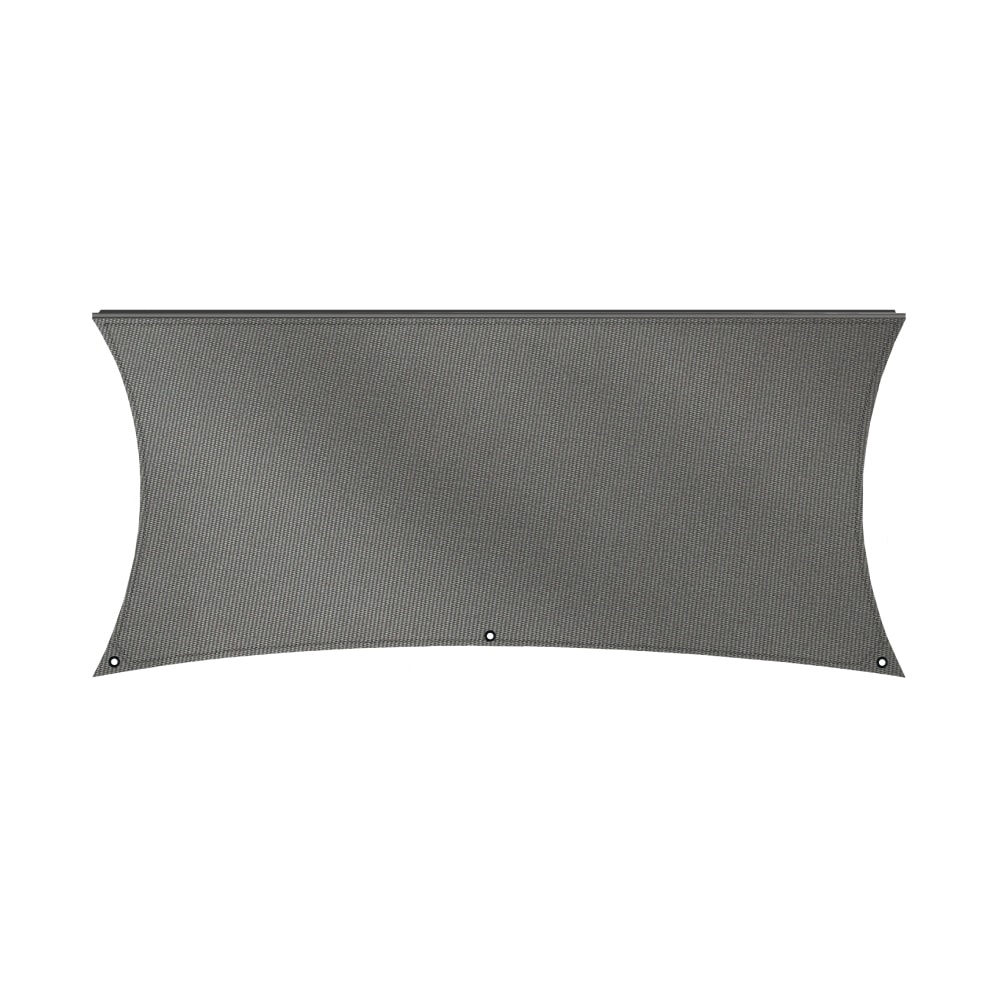 Travellife solsejl med LED anthracit 250 x 400 cm