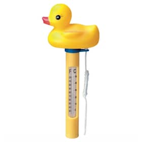 Swim & Fun Pool Duck termometer med gul ælling