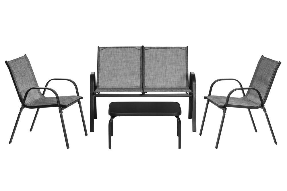 4Living Livorno loungemøbelsæt 4 dele