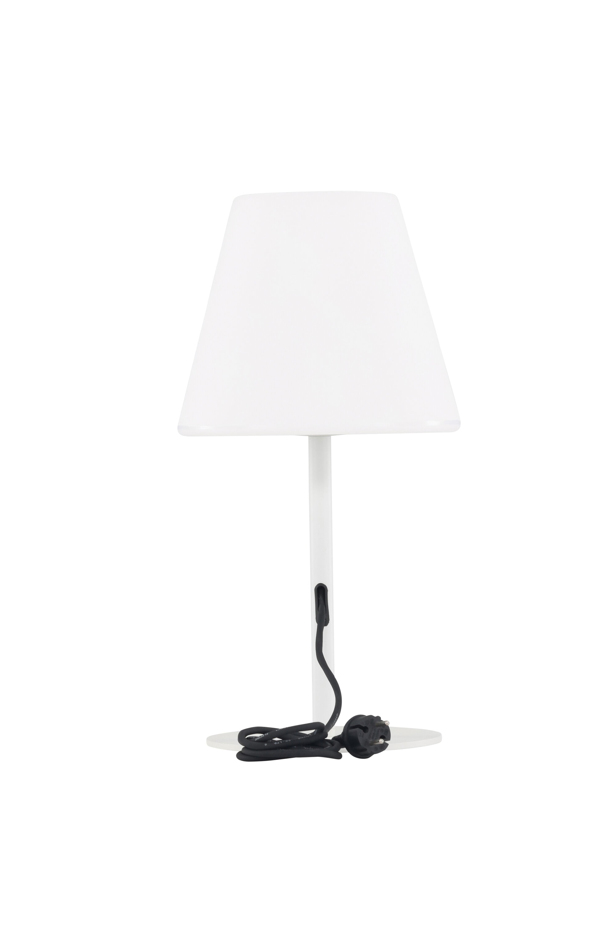Venture Design Moris bordlampe i hvid E27 Ø28 x 52 cm