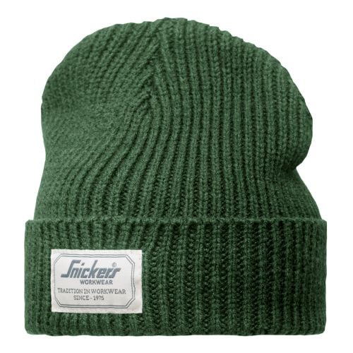 Snickers 9023 AllroundWork fiskerbeanie skovgrøn str. one size