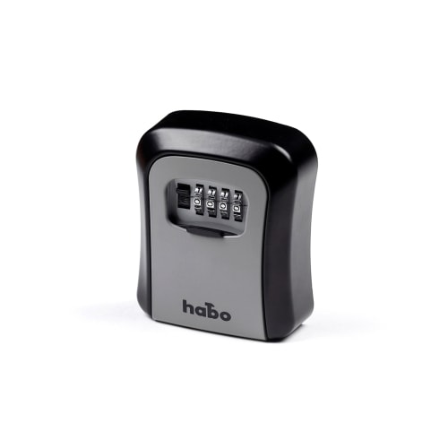 Habo nøgleboks sort / grå 103