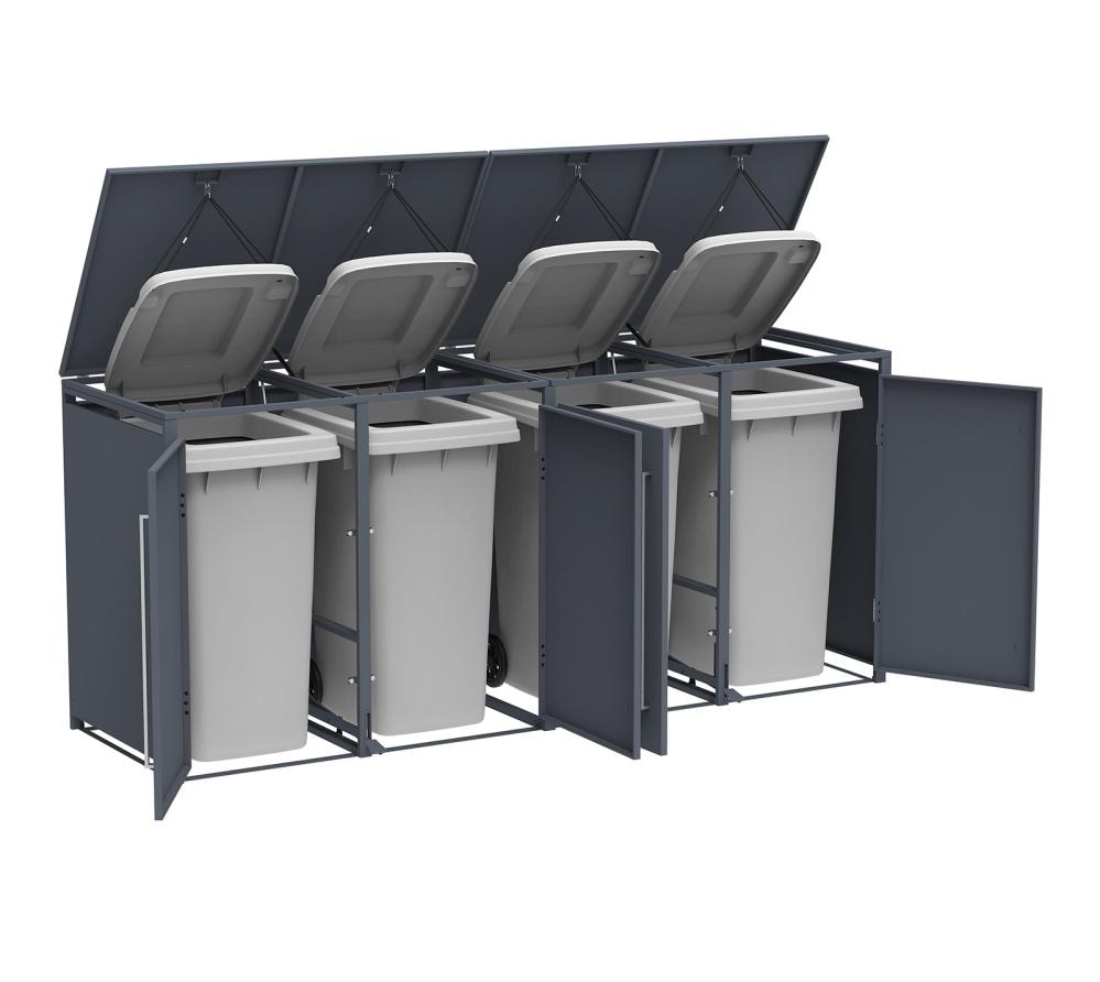 WMJGBF214LH-4_Westmann_Muelltonnenbox_mit_Fusspeda