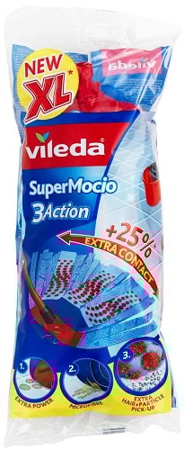 Vileda super mocio ekstra pude til vådmoppe
