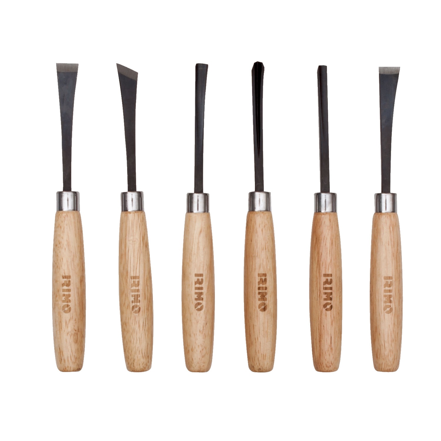 Irimo Træskærerjern Sæt m/6 dele