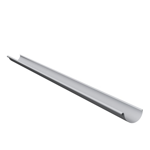 Lindab Rainline tagrende i sort 100 x 3000 mm