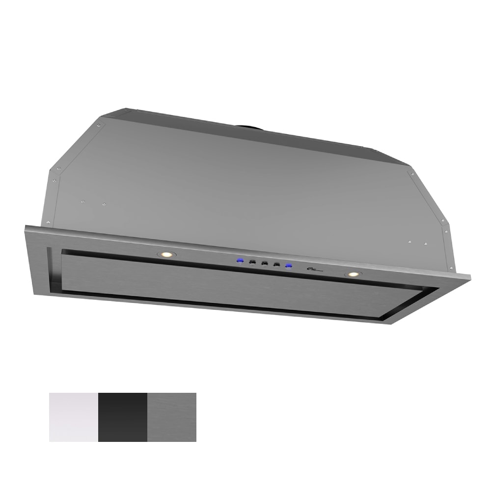 Thermex TFM 480 indbygget emhætte i glas med motor 72 cm