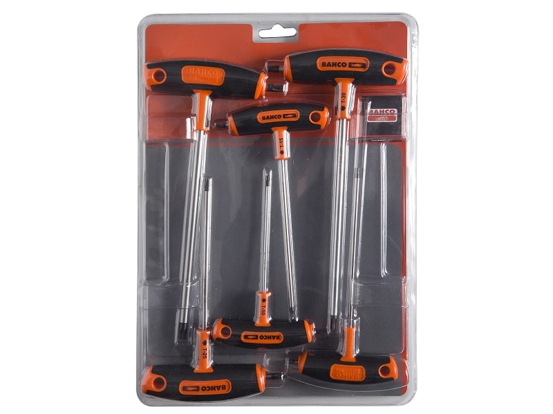 Bahco Torx-nøglesæt 903T-2 T10–T40 T-greb 6 dele