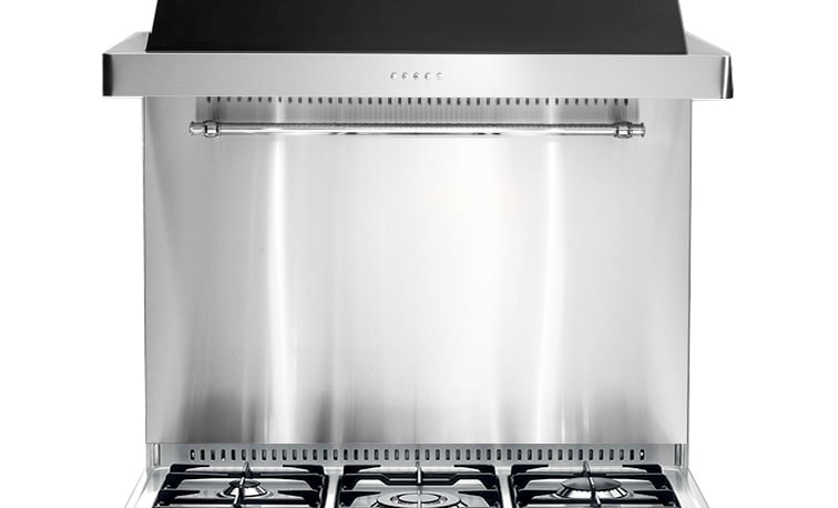 Lofra stænkplade krom 60 cm