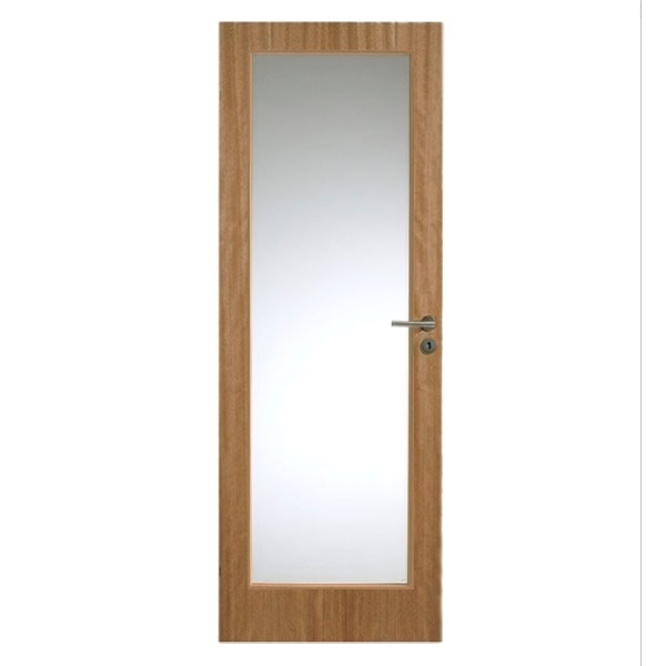 Swedoor Easy Nature GW1 40 mm, gabon dør m. glas 92,5x200 cm (10x20,5)