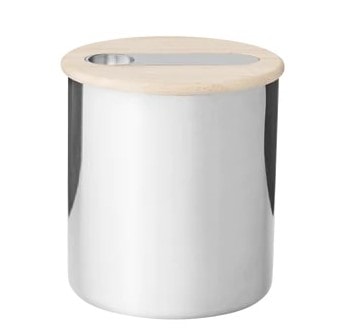 Stelton Scoop opbevaringsdåse med låg steel 0,3L