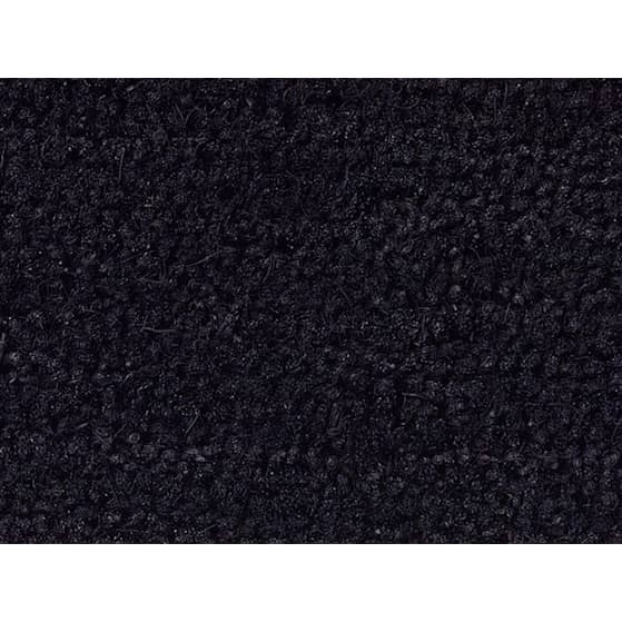 Clean Carpet kokosmåtte 18 mm sort rulle 200 cm x 12,5 meter