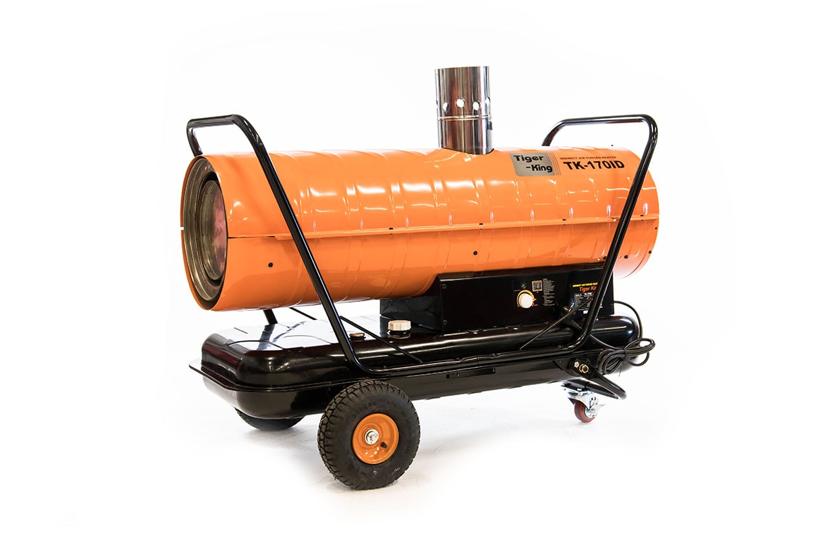 Tiger King Diesel Varmekanon m/skorsten TK-170ID