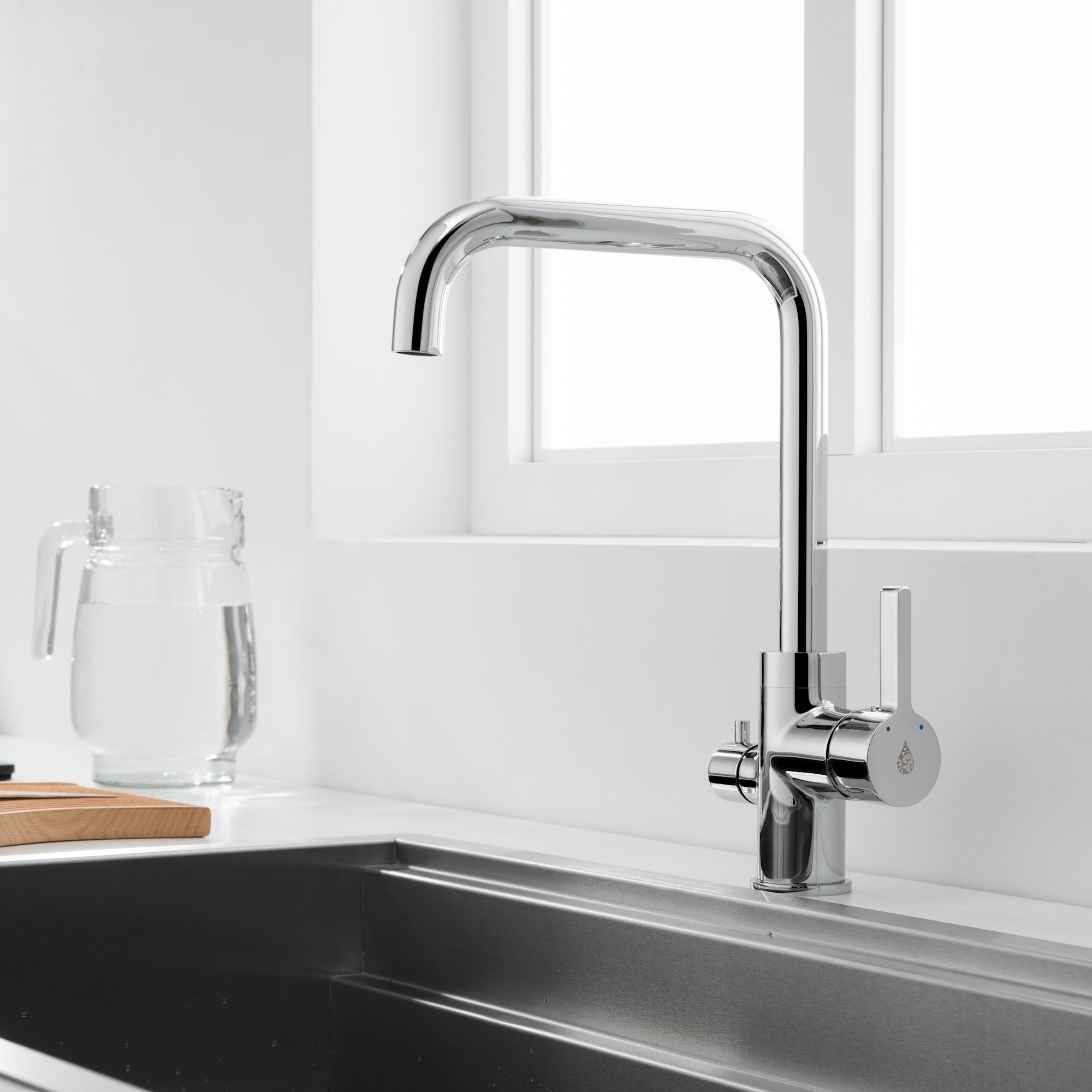 Bathlife Atlant køkkenarmatur i sort