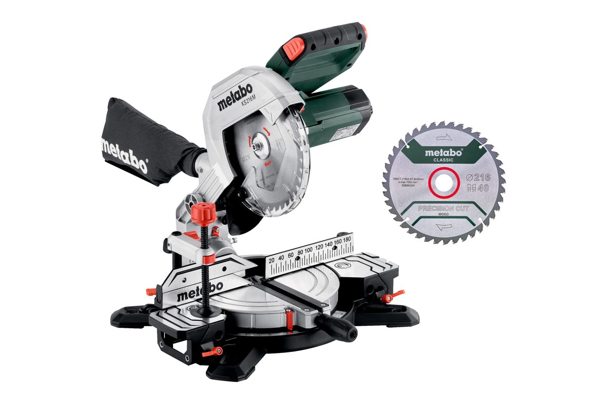 Metabo kap- og geringsav KS 216 M Set