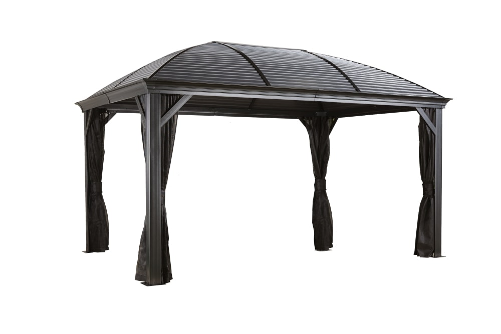 Sojag Moreno 10x14 havepavillon i antracit med ståltag 298 x 423 x 283 cm