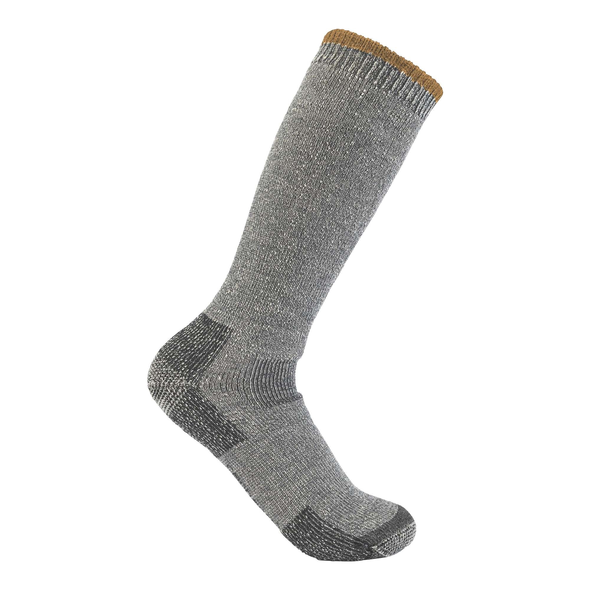 Carhartt Heavyweight Wool Socks Mens Heather Grey XL