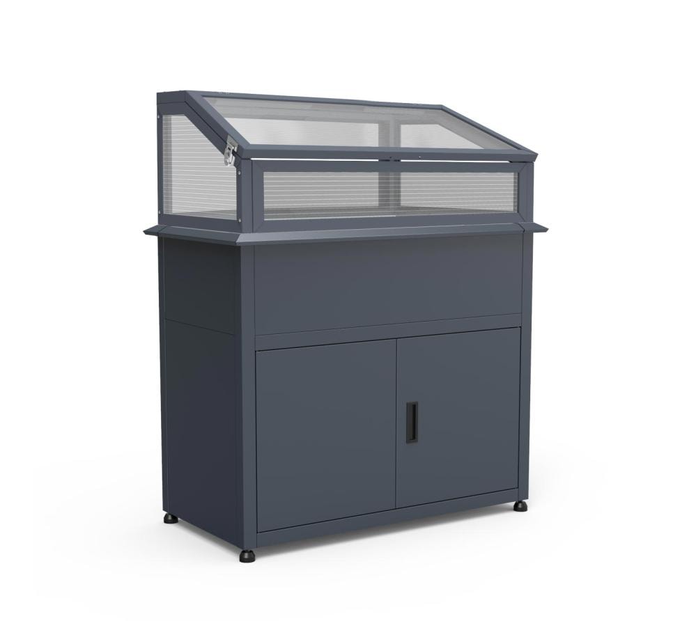 Westmann Plexa Plus højbed med opbevaring og forspiringslåg 100 x 50 x 120 cm