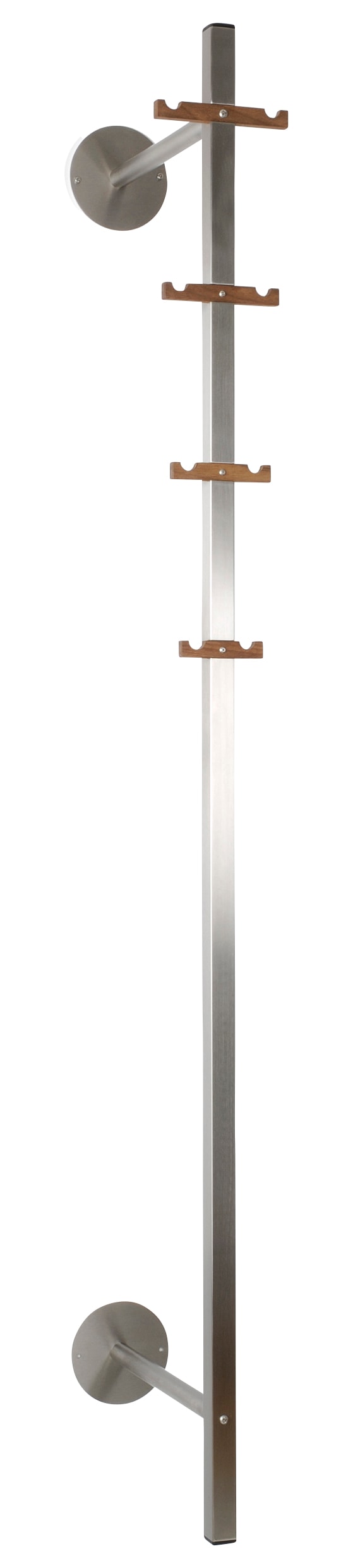 Lastein by Hoigaard Norline stumtjener valnødlook/rustfri H170 cm