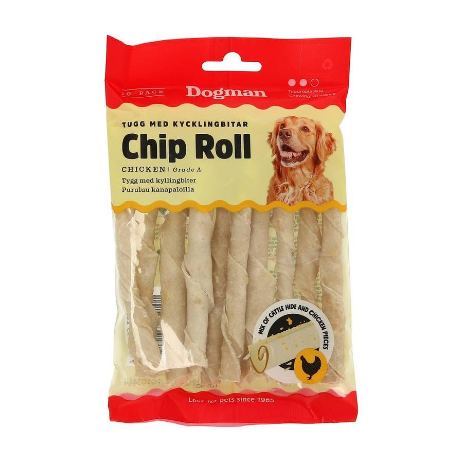 Chicken Chip Rolls med Kyckling 10-pack S