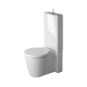 Duravit Starck 1 toilet 6 liter gulvstående underdel med WonderGliss