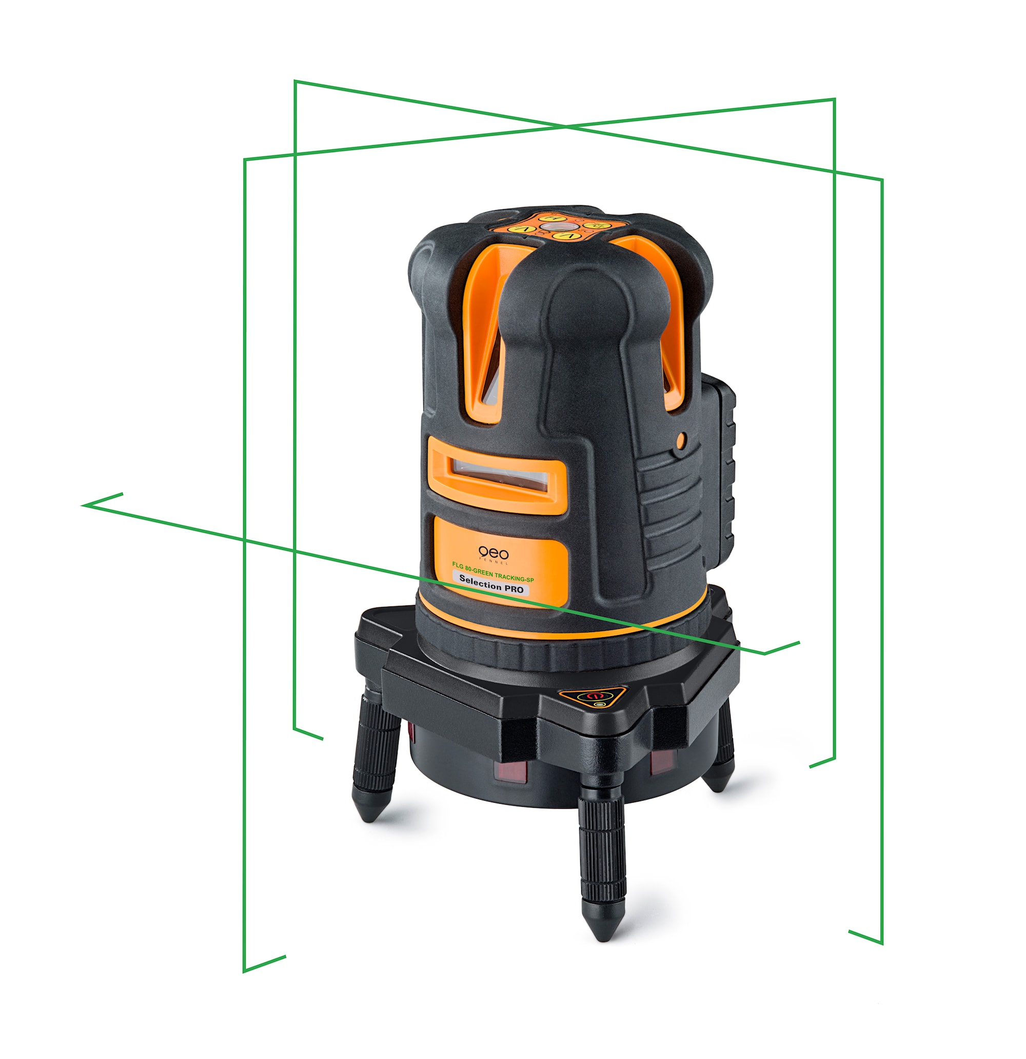 geo-FENNEL FLG 80 grøn multilinelaser
