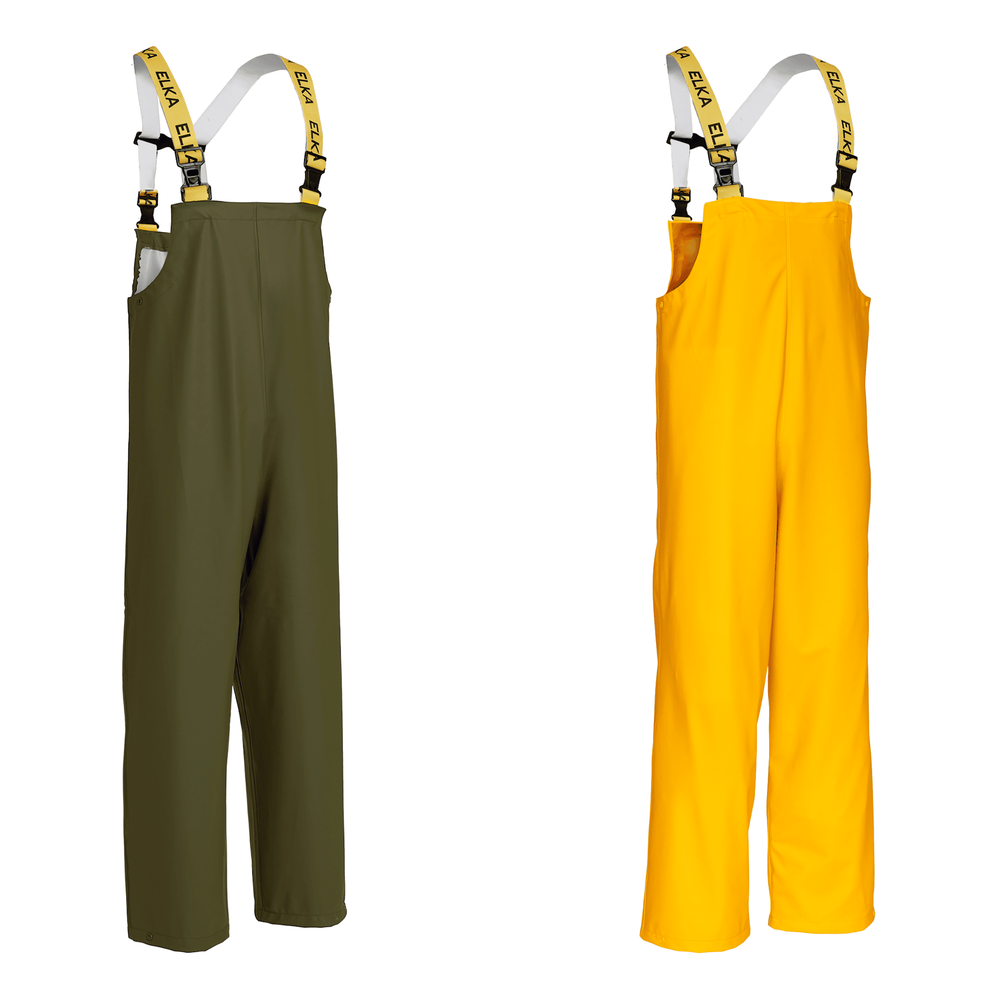 Elka Elements Bib & Brace regnoverall - Gul - 5XL