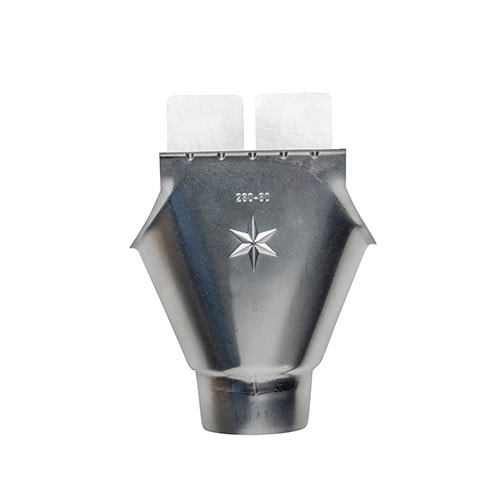 Plastmo Retro tudstykke Ø 80 mm i zink