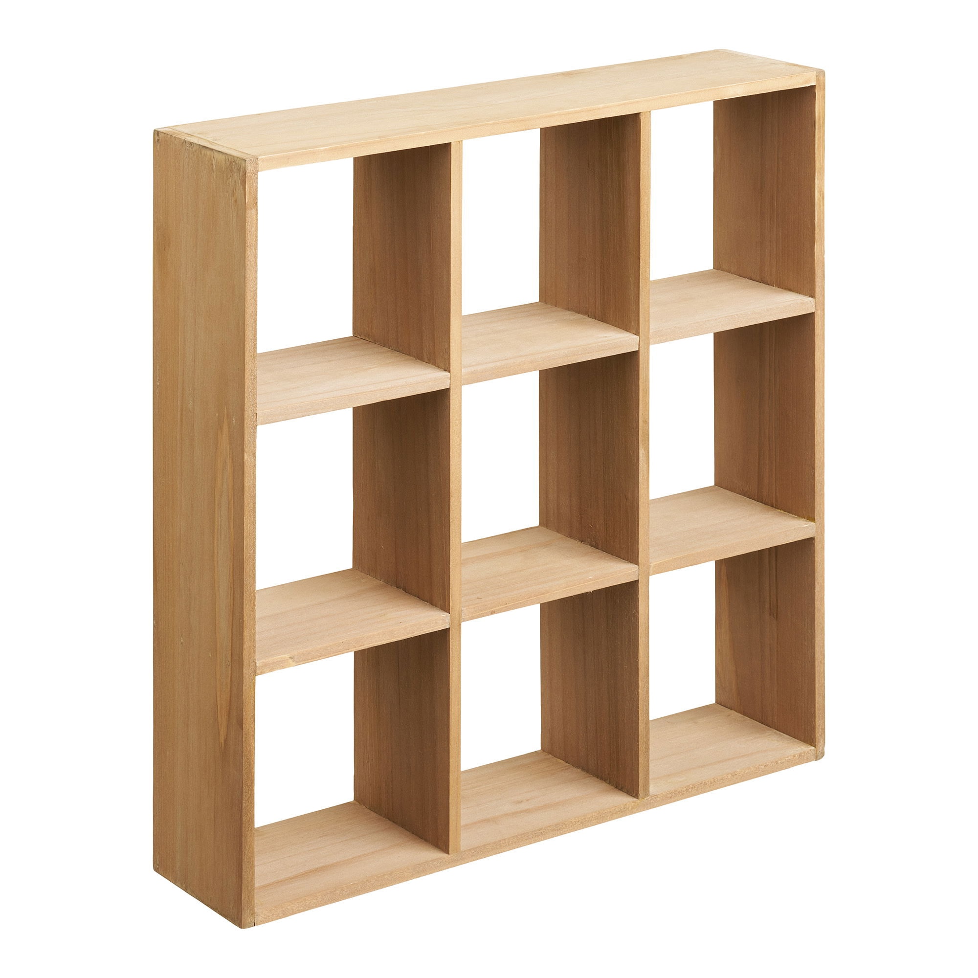 House Nordic Moss væghylde, fyrretræ, natur 46 x 10 x 46 cm